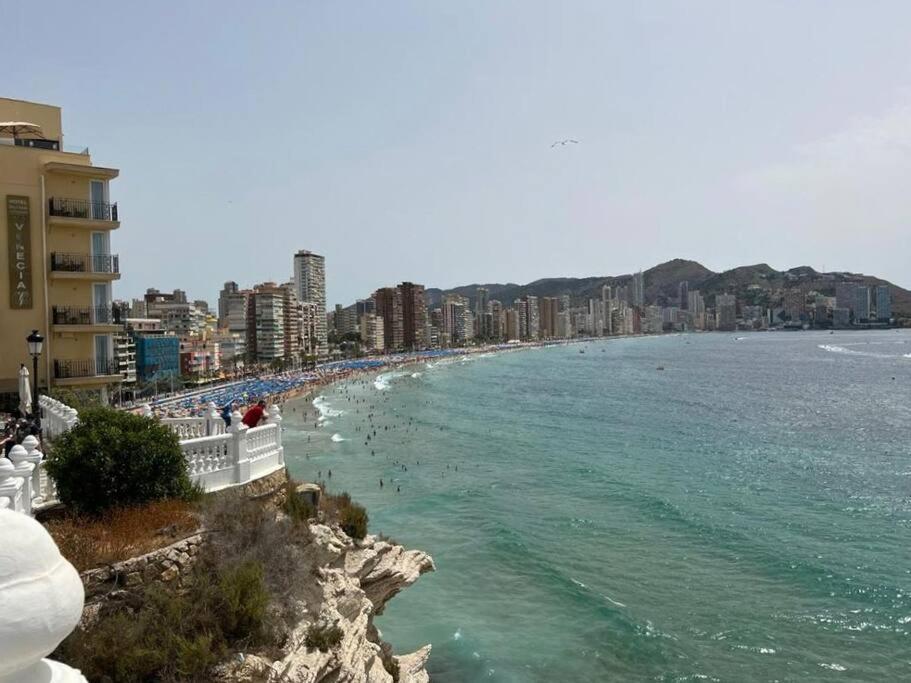 Ferienwohnung Apartamento Centrico Y En Primera Linea De Playa Benidorm Exterior foto