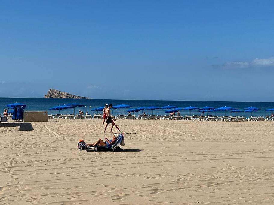 Ferienwohnung Apartamento Centrico Y En Primera Linea De Playa Benidorm Exterior foto